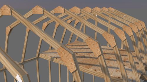 Shed Truss Plans, Shed Roof, Shed Roof Construction