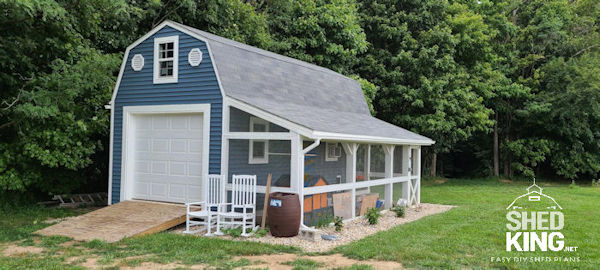 Garage shed ideas with a chicken coop