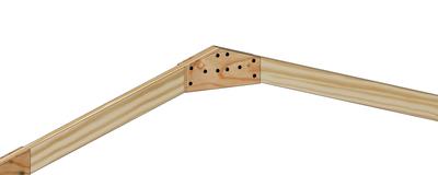 Nailing Gusset Plates to Shed Trusses For Shed Roofs