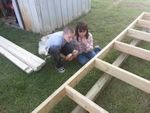 little shed building helpers