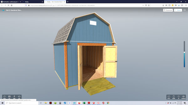 10x12 barn backyard shed designs.