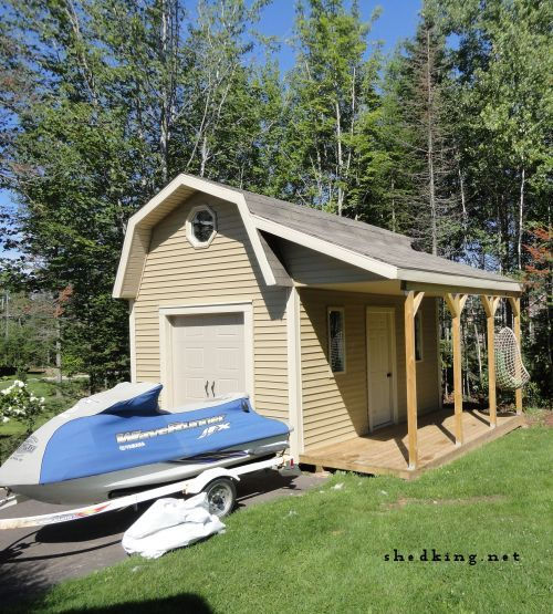 This 10x12 barn shed is a medium size shed This 10x12 barn shed is a medium size shed