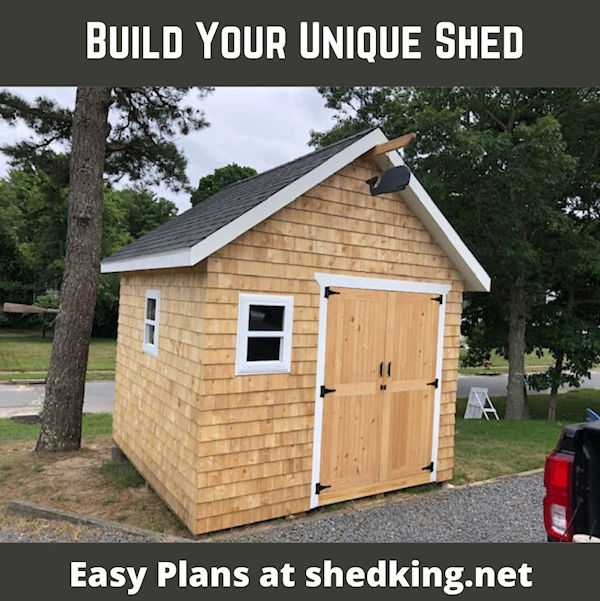 Build a shed for your side hustle to make money