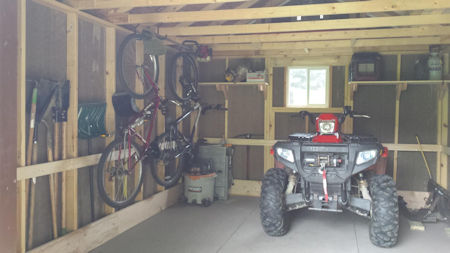 Neat and tidy shed storage picture.  This is how you do it! Neat and tidy shed storage picture.  This is how you do it!