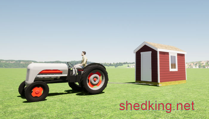 how to build a portable shed