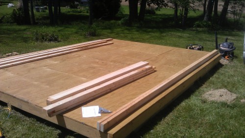 shed floor for sarahs shed