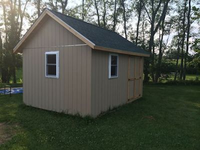 windows installed in Sarahs garden shed