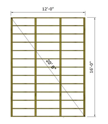 How To Make Sure Your Shed Floor is Perfectly Square