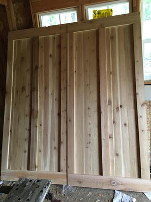 Cedar Shed Doors