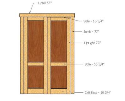 Shed Door Sizes?