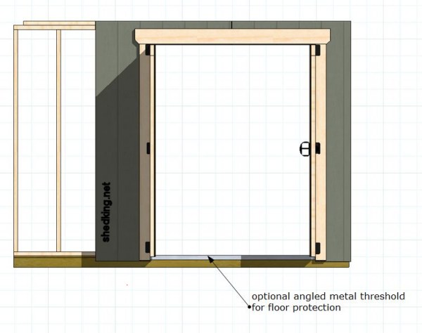 Double Shed Doors