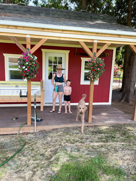 Shed houses for living big in tiny houses