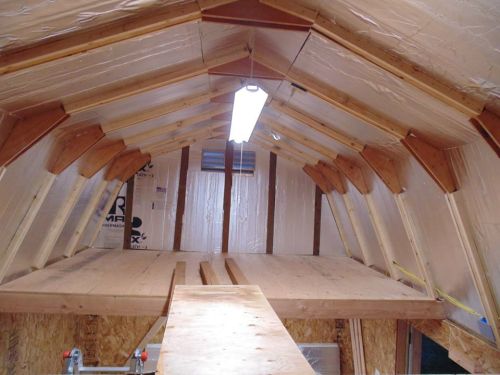 Building A Shed Loft Made Easy