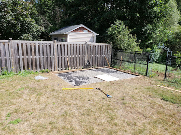 site prep for gravel foundation 600