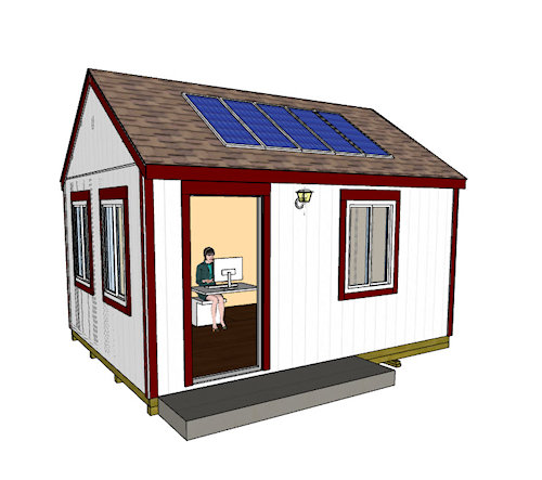 solar powering your office shed solar powering your office shed