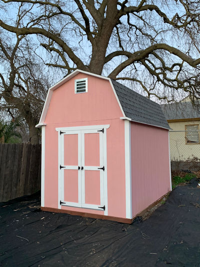 Here's John Stralen's picture of his 8x12 barn shed. 8x12 barn shed from John Stralen