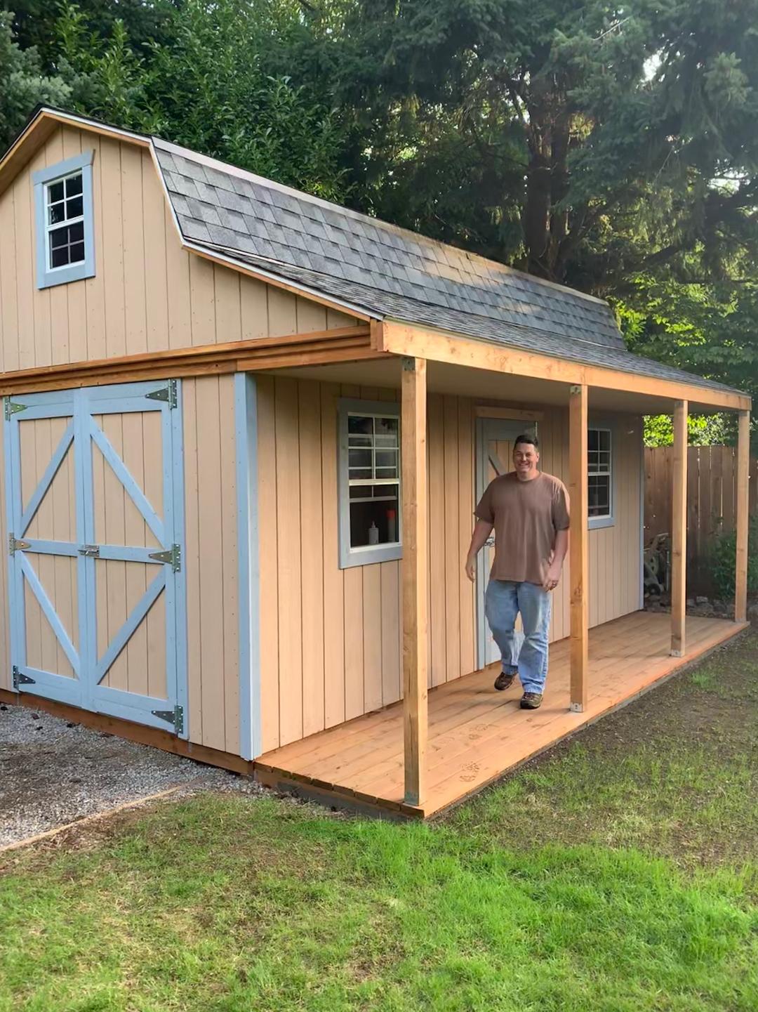 10x12 saltbox shed plans shed plans, shed with loft