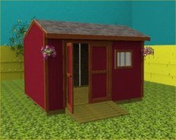 Garden Shed Plans, Potting Shed Plans, How To Build a 