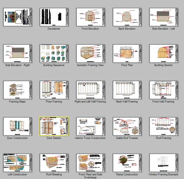 12x16 Barn Plans Barn Shed Plans Small Barn Plans