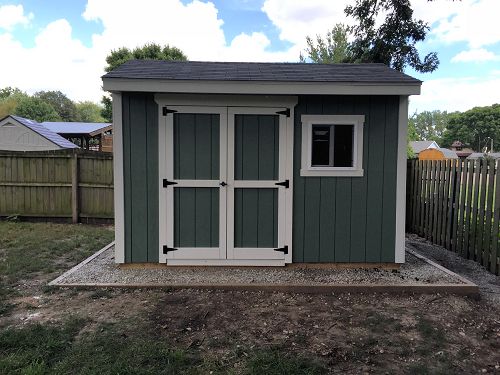 Dan's 12x10 Saltbox Shed