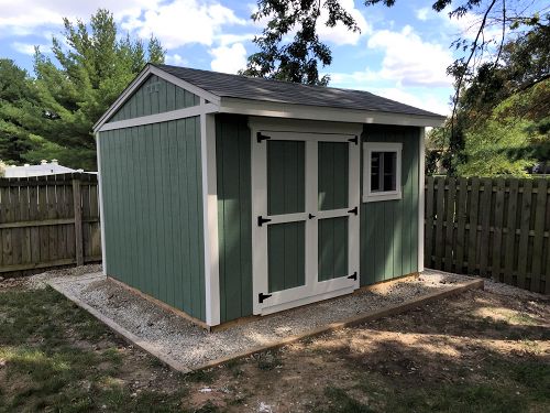 dan's 12x10 saltbox shed