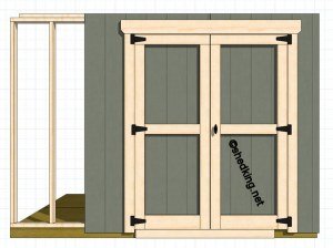 Double Shed Doors