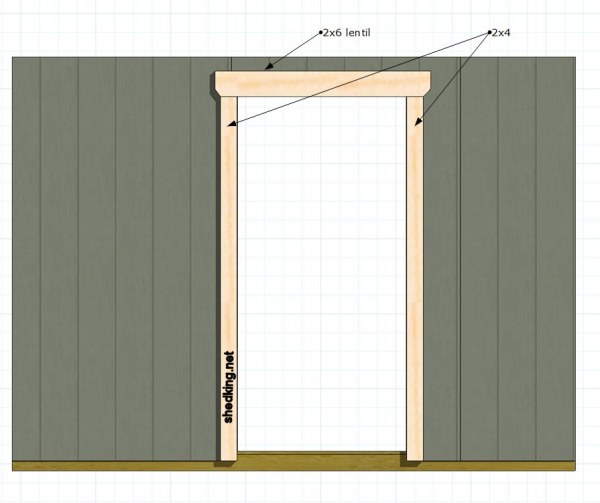 Single Shed Doors