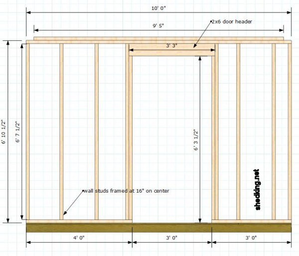 Single Shed Doors