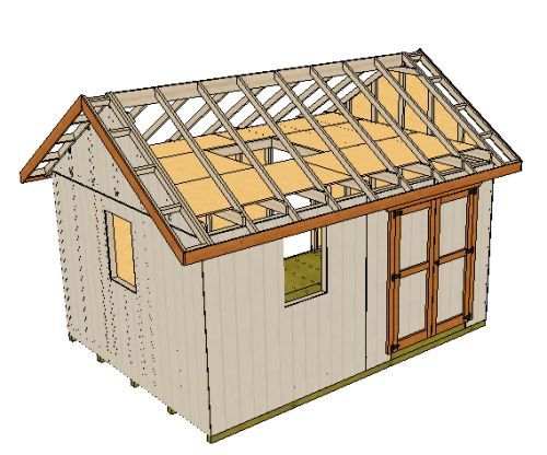 building a shed loft made easy